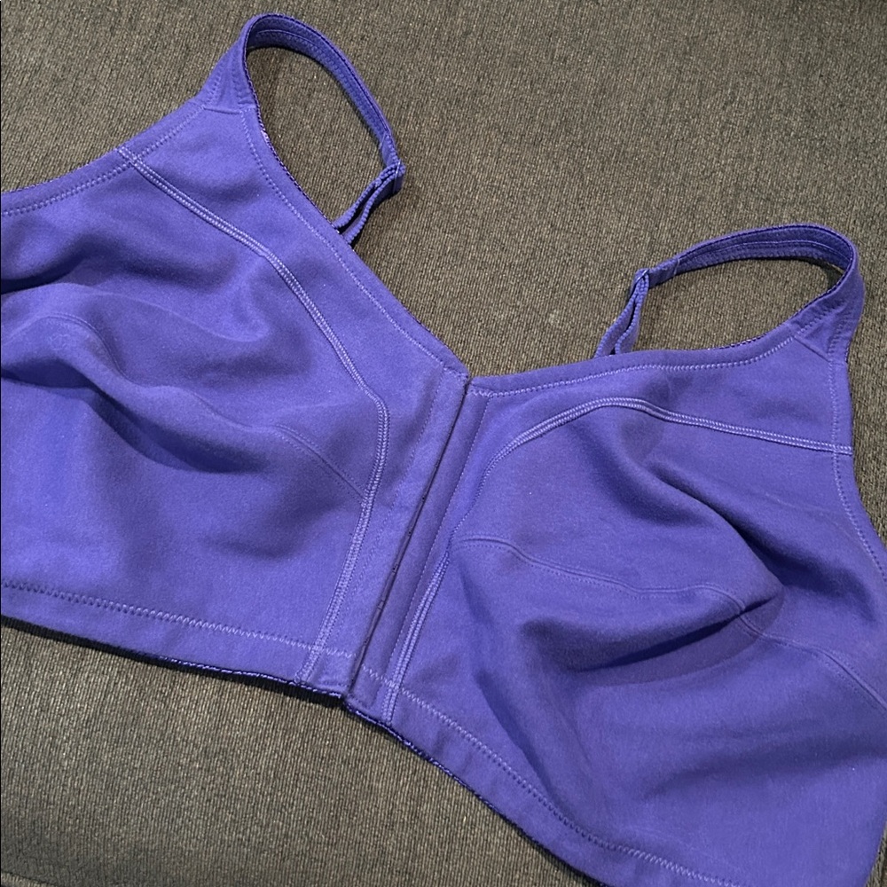 NWOT Womens Plus Comfort Choice Wireless Cotton Bra